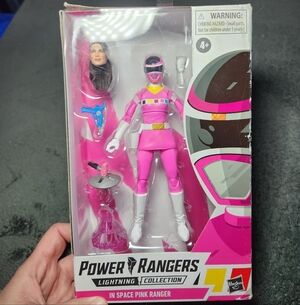 Hasbro Power Rangers Lightning Collection In Space Pink Ranger action figure NIB